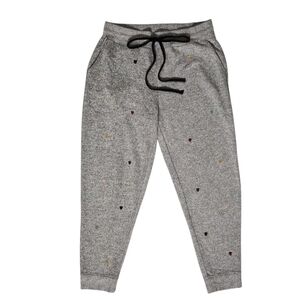 Rails Oakland Heart Embroidered Sweatpants sz L